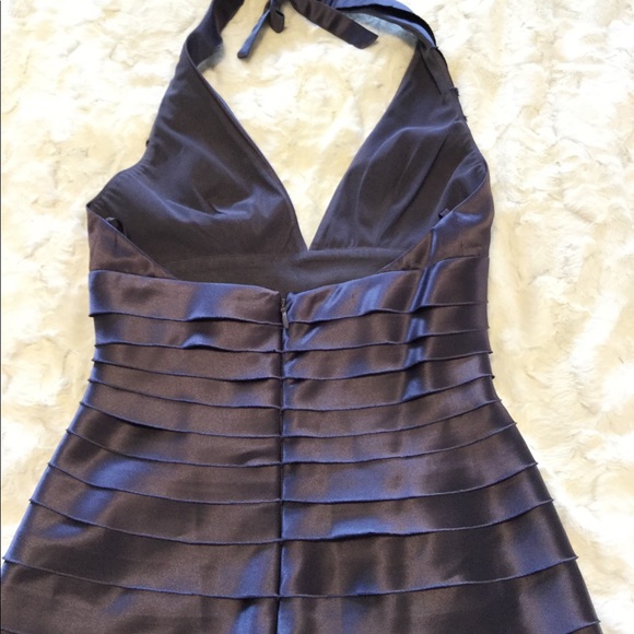 EUC BCBGMaxazria Formal Haute Gown In Dewberry 2 - Picture 4 of 5